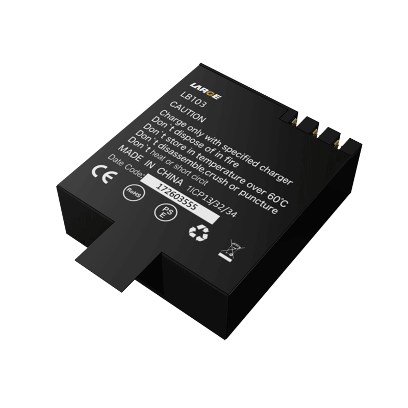 3.7V 1200mAh 1203030 聚合物鋰電池 運動相機(jī)電池，鈷酸鋰材料