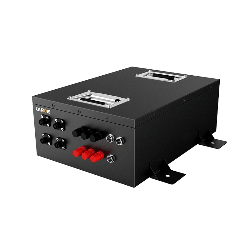 48V 50Ah AGV小車磷酸鐵鋰動力電池組，Can通訊